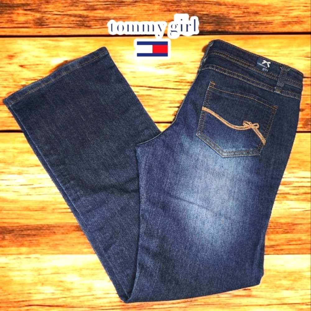 TOMMY GIRL Medium Wash Bootcut- 7